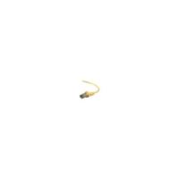 Belkin Cat6 6in Yellow Ethernet Patch Cable, UTP, 24 AWG, Snagless, Molded, RJ45, M/M, 6" - A3L980-06IN-YWS