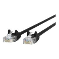 Belkin A3L980-10-BLK-S Cat6 10ft Black Ethernet Patch Cable, UTP, 24 AWG, Snagless, Molded, RJ45, M/M, 10'