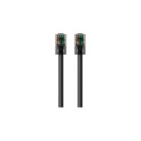 Belkin Cat6 10ft Black Ethernet Patch Cable, No Boot, UTP, 24 AWG, RJ45, M/M, 10 - A3L980-10-BLK