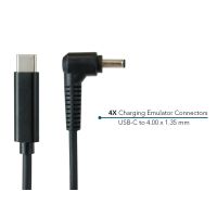 JAR SYSTEMS A4-UCAS-C20 ASUS EMULATOR CHARGING CABLES - 4-PACK OF USB-C TO 4.00 X 1.35MM EMULATOR CONNEC