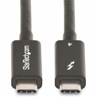 StarTech 6ft (2m) Thunderbolt 4 Cable, 40Gbps, 100W PD, Intel-Certified Thunderbolt Cable - A40G2MB-TB4-CABLE