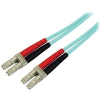 StarTech 3.3' (1m) 10 Gb Multimode 50/125 Duplex LSZH Fiber Patch Cable LC - LC - A50FBLCLC1