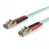 StarTech 7m OM3 LC to LC Multimode Duplex Fiber Optic Patch Cable - A50FBLCLC7
