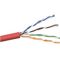 BELKIN A7L504-1000-P-R NETWORK CABLE - BARE WIRE - BARE WIRE - 1000 FT - UTP - ( CAT 5E ) - RED