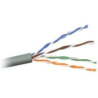 Belkin Cat 5e UTP Solid Bulk Plenum Cable (1000', Gray) - A7L504-1000-P