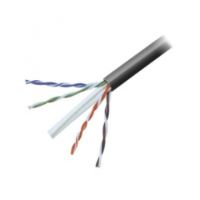 Belkin  Cat6 1000ft Black Solid Bulk Cable, PVC, 4PR, 23 AWG, 1000' - A7L704-1000-BLK