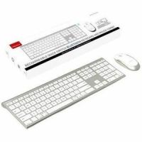 Macally ACEBTKEYACB Multi-Device Bluetooth Keyboard and Mouse for MacBook Laptop - Aluminum