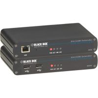 BLACK BOX ACU5700A KVM EXTENDER FOR DVI-D, USB 2.0 RS232 & AUDIO OVER CATX SUPPORTS USB 2.0 DEVICES