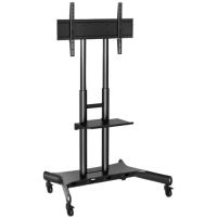 ATDEC AD-TVC-75 X-LARGE RANGE TV/AV CART, SUPPORTS DISPLAYS 50 TO 80"" & 165 LBS, FOR MOUNT