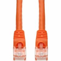 ADDON ADD-100FCAT6-OE 100FT ORANGE CAT 6 PVC ETHERNET CABLE SNAGLESS BUBBLE BOOT RJ-45 M/M