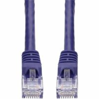 ADD-ON ADD-100FCAT6-PE 100FT PURPLE CAT 6 PVC ETHERNET CABLE SNAGLESS BUBBLE BOOT RJ-45 M/M