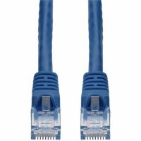 ADD-ON ADD-100FCAT6A-BE 100FT BLUE CAT 6A PVC ETHERNET CABLE SNAGLESS BUBBLE BOOT RJ-45 M/M