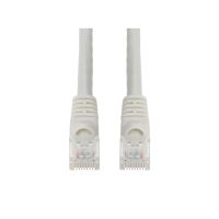 ADD-ON ADD-25FCAT6P-WE 25FT WHITE CAT 6 PLENUM-RATED ETHERNET CABLE SNAGLESS BUBBLE BOOT RJ-45 M/M
