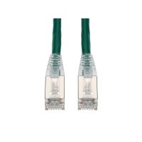 ADD-ON ADD-25FCAT6S-GN-TAA 25FT GREEN CAT 6 SHIELDED PVC ETHERNET CABLE SNAGLESS EASY CLEAR BOOT TAA RJ-45