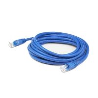 ADDON ADD-25FCAT7-BE 25FT BLUE CAT7 S/FTP PVC SNAGLESS BUBBLE BOOT COPPER PATCH CABLE