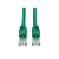 ADDON ADD-30FCAT6A-GN 30FT GREEN CAT 6A PVC ETHERNET CABLE SNAGLESS BUBBLE BOOT RJ-45 M/M