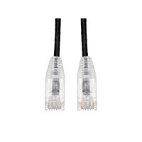 ADD-ON ADD-33FSLCAT6A-BK 33FT BLACK CAT 6A SLIM PVC ETHERNET CABLE SNAGLESS CLEAR-CLAW RJ-45 M/M