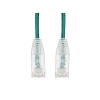 ADDON ADD-40FSLCAT6-GN 40FT GREEN CAT 6 SLIM PVC ETHERNET CABLE SNAGLESS CLEAR-CLAW RJ-45 M/M
