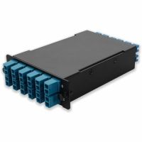 ADDON ADD-4BAYC12CSD12LCDS2 4-BAY CASSETTE 24-FIBER 12 DUPLEX CS IN, 12 LC DUPLEX OUT, SINGLE-MODE DUP