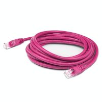 ADD-ON ADD-50FCAT6S-PK 50FT PINK CAT6 STP PVC EASY CLEAR BOOT