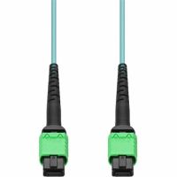 ADD-ON ADD-AMPOAMPO-2M5OM4LZ 2M MPO/APC TO MPO/APC AQUA OM4 LSZH 12-STRAND FIBER PATCH CABLE