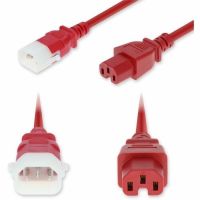 ADD-ON ADD-C142C15PH14G5FRD 5FT C14 MALE TO C15 FEMALE P-LOCK COMPATIBLE HIGH-TEMPERATURE 14 AWG 250V AT 15A