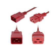 ADD-ON ADD-C192C2014AWG3FTRD 3FT C19/C20 PWR CBL 250V 14 AWG RD