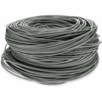 ADDON ADD-CAT6BULK1K-GY 1000FT GRAY CAT6 UTP PVC BULK COPPER PATCH CABLE