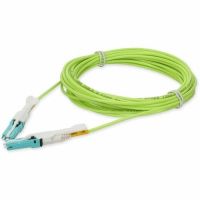 ADDON ADD-CS-CS-10M5OM5 10M CS (MALE) TO CS (MALE) LIME GREEN OM5 DUPLEX FIBER PATCH CABLE