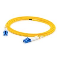 ADDON ADD-LC-LC-12M9SMF 12M LC TO LC YELLOW OS2 DUPLEX OFNR (RISER-RATED) SMF FIBER PATCH CABLE