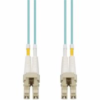 ADDON ADD-LC-LC-20M5OM4P 20M LC TO LC AQUA OM4 DUPLEX OFNP (PLENUM-RATED) FIBER PATCH CABLE