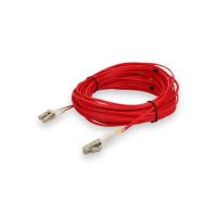 ADD-ON ADD-LC-LC-30M5OM4-RD-TAA 30M LC TO LC RED OM4 DUPLEX OFNR TAA FIBER PATCH CABLE