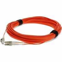 ADDON ADD-LC-LC-40M6MMF 40M LC TO LC ORANGE OM1 DUPLEX OFNR (RISER-RATED) MMF FIBER PATCH CABLE