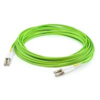 ADD-ON ADD-LC-LC-6M5OM5 6M LC TO LC LIME GREEN OM5 DUPLEX OFNR (RISER-RATED) FIBER PATCH CABLE