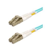 ADDON ADD-LC-LC-7M5OM4 7M LC TO LC AQUA OM4 DUPLEX OFNR FIBER PATCH CABLE