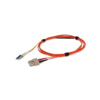 ADD-ON ADD-MODE-SCLC5-1 1M LC (MALE) TO SC (MALE) ORANGE DUPLEX RISER-RATED FIBER MODE CONDITION