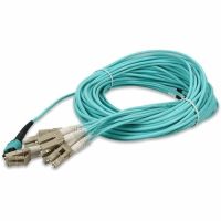 ADDON ADD-MPO-6LC15M5OM3 15M MPO/UPC TO 6XLC DUPLEX (12XLC)/UPC AQUA OM3 OFNR (RISER-RATED) 12-STRA