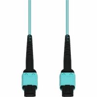 ADD-ON ADD-MPOMPO-2-5M5OM4 2.5M MPO/UPC TO MPO/UPC AQUA OM4 OFNR (RISER-RATED) 12-STRAND FIBER PATCH CABLE
