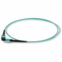 ADDON ADD-MPOMPO-2M5OM3 2M MPO/UPC TO MPO/UPC AQUA OM3 OFNR (RISER-RATED) 12-STRAND FIBER PATCH CA