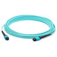 ADD-ON ADD-MPOMPO-2M5OM4 2M MPO/UPC TO MPO/UPC AQUA OM4 OFNR (RISER-RATED) 12-STRAND FIBER PATCH CABLE