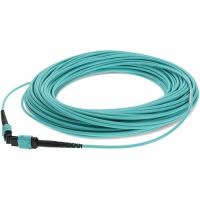 ADDON ADD-MPOMPO-50M5OM3 50M MPO/UPC TO MPO/UPC AQUA OM3 OFNR (RISER-RATED) 12-STRAND FIBER PATCH C