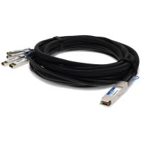 ADDON ADD-QCISHPC-PDAC5M CISCO QSFP-4SFP10G-CU5M TO HP 537963-B21 COMPATIBLE TAA COMPLIANT 40GBASE-