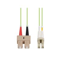 ADD-ON ADD-SC-LC-4M5OM5 4M SC TO LC LIME GREEN OM5 DUPLEX OFNR FIBER PATCH CABLE