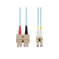 ADD-ON ADD-SC-LC-7M5OM4-TAA 7M LC/SC M/M AQUA OM4 DUPLEX FIBER TAA COMPLIANT OFNR PATCH CABLE