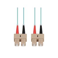 ADDON ADD-SC-SC-7M5OM4 7M SC TO SC AQUA OM4 DUPLEX OFNR FIBER PATCH CABLE