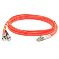 ADDON ADD-ST-LC-25M6MMF 25M ST TO LC ORANGE OM1 DUPLEX OFNR (RISER-RATED) MMF FIBER PATCH CABLE