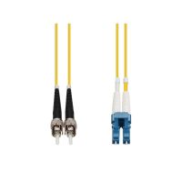 ADDON ADD-ST-LC-30M9SMF 30M ST TO LC YELLOW OS2 DUPLEX OFNR SMF FIBER PATCH CABLE
