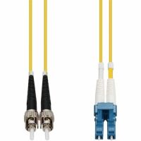ADD-ON ADD-ST-LC-50M9SMF 50M ST TO LC YELLOW OS2 DUPLEX OFNR (RISER-RATED) SMF FIBER PATCH CABLE