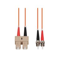 ADDON ADD-ST-SC-15M6MMF 15M ST TO SC ORANGE OM1 DUPLEX OFNR MMF FIBER PATCH CABLE