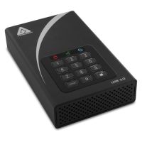 Apricorn ADT-3PL256-8000 Aegis Padlock DT ADT-3PL256-8000 - hard drive - 8 TB - USB 3.0